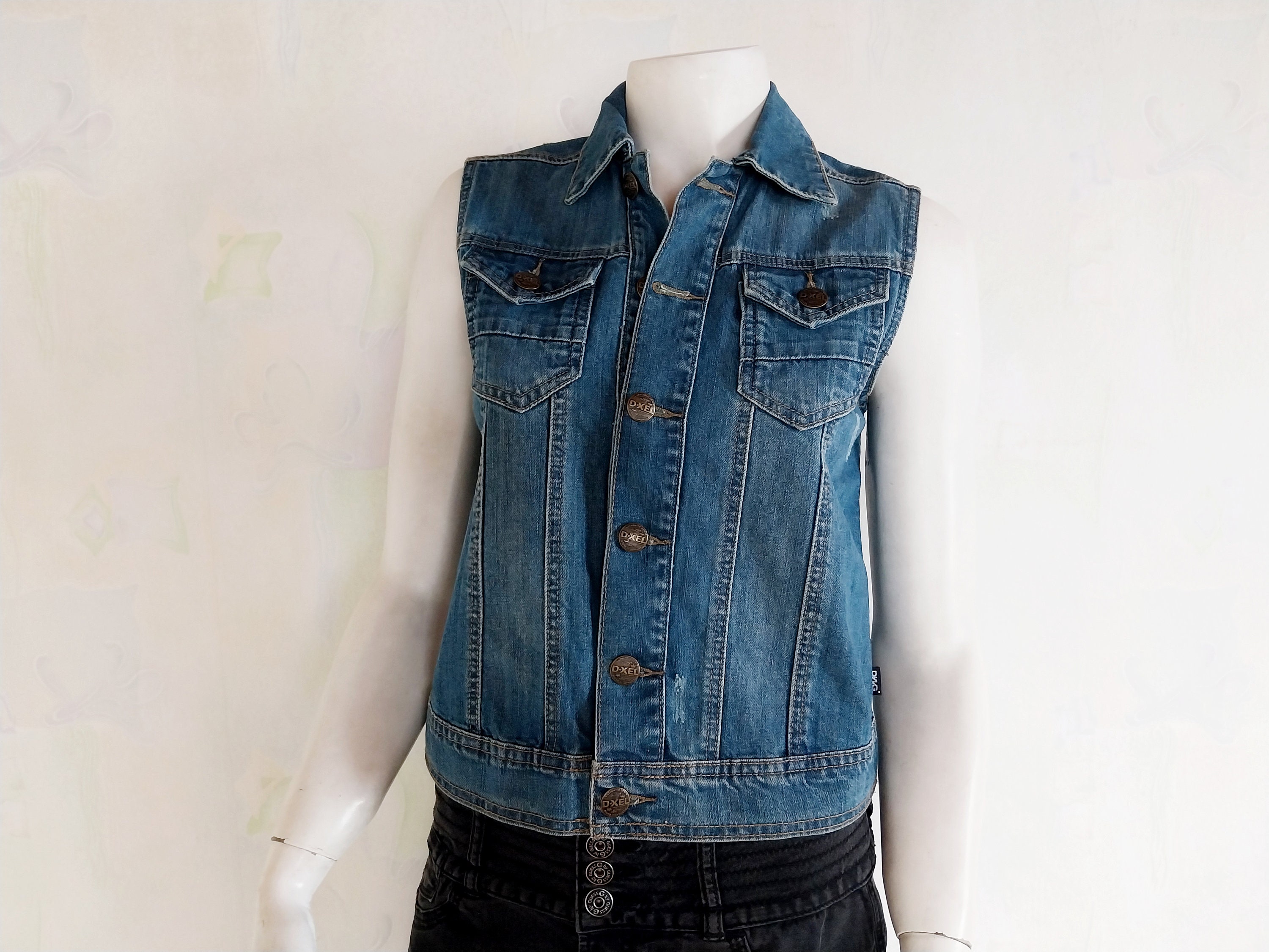 Buy FAXIKIOMens Sleeveless Jeans Jackets Waistcoat Denim Vest for Men  Online at desertcartINDIA