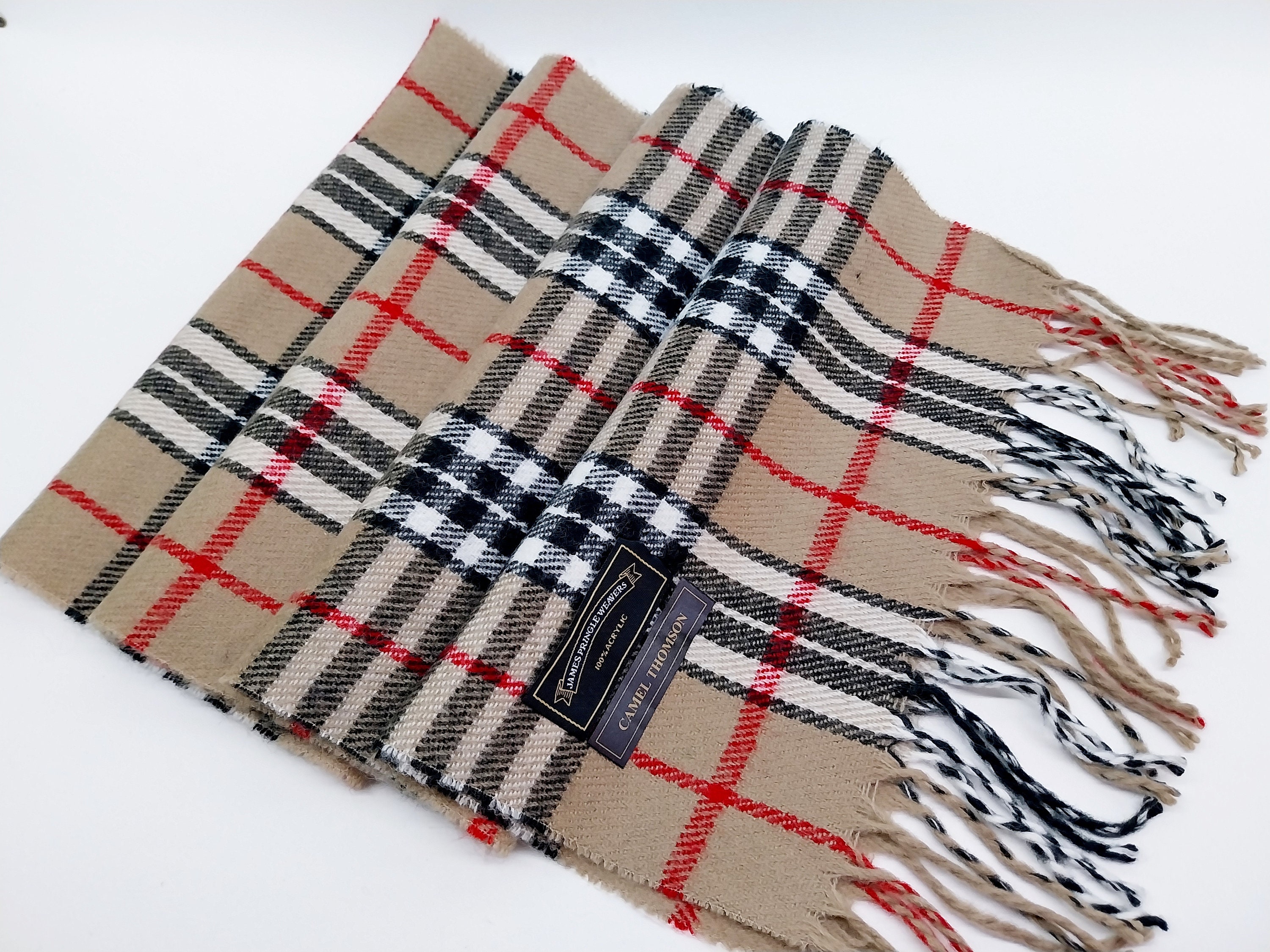 Burberry acrylic scarf deals