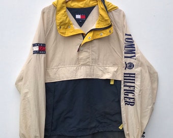 tommy hilfiger retro windbreaker