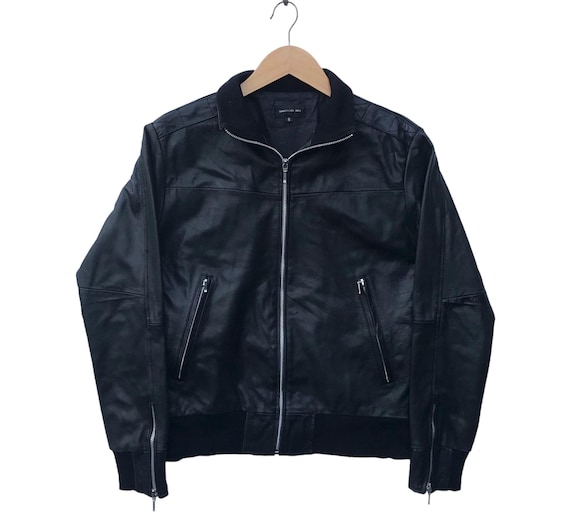 Vintage Shimokitazawa Ringo Leather Jacket Bikers Jacket Vintage Shimokitazawa Ringo Leather Jacket Bikers Jacket