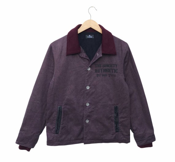 Subciety Japanese Brand Streetwear Jacket Skate Jacket Hip Hop 