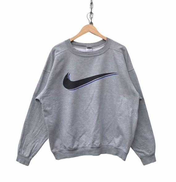 Vintage 90s Nike Sweatshirt Nike Sweater Nike Swoosh Usa