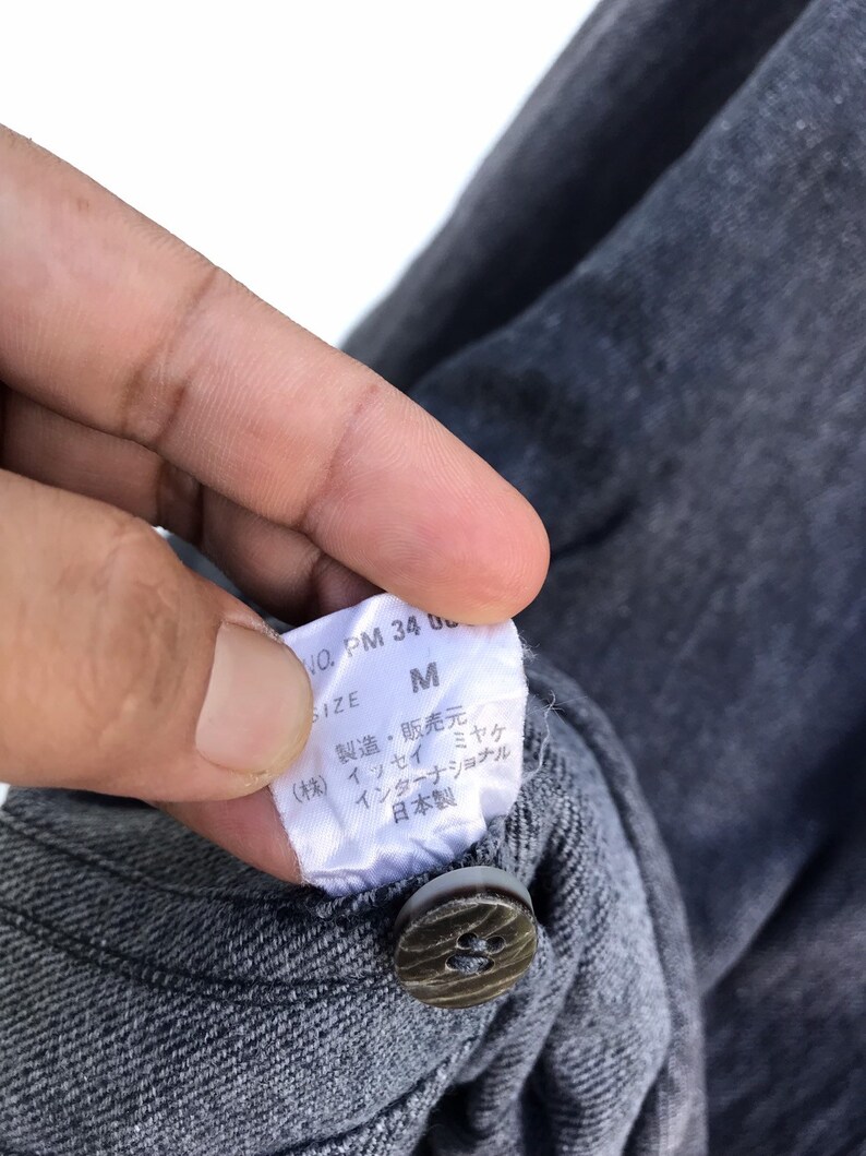 Faded Plantation Jacket Vintage Issey Miyake Jacket Miyake Unisex Jacket Issey Sport Plantation Avant garde Jacket Made in Japan Sz M