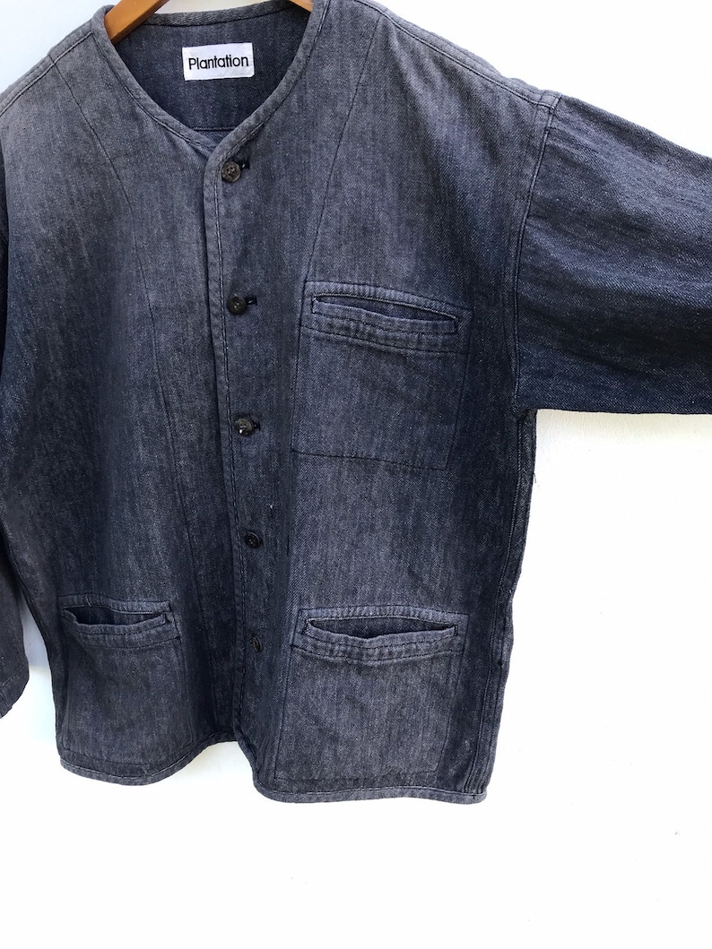 Faded Plantation Jacket Vintage Issey Miyake Jacket Miyake Unisex Jacket Issey Sport Plantation Avant garde Jacket Made in Japan Sz M