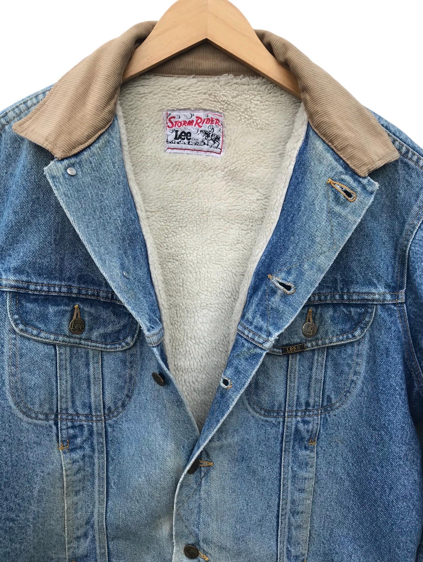 Vintage Lee Storm Rider Trucker Jacket Lee Distressed Faded