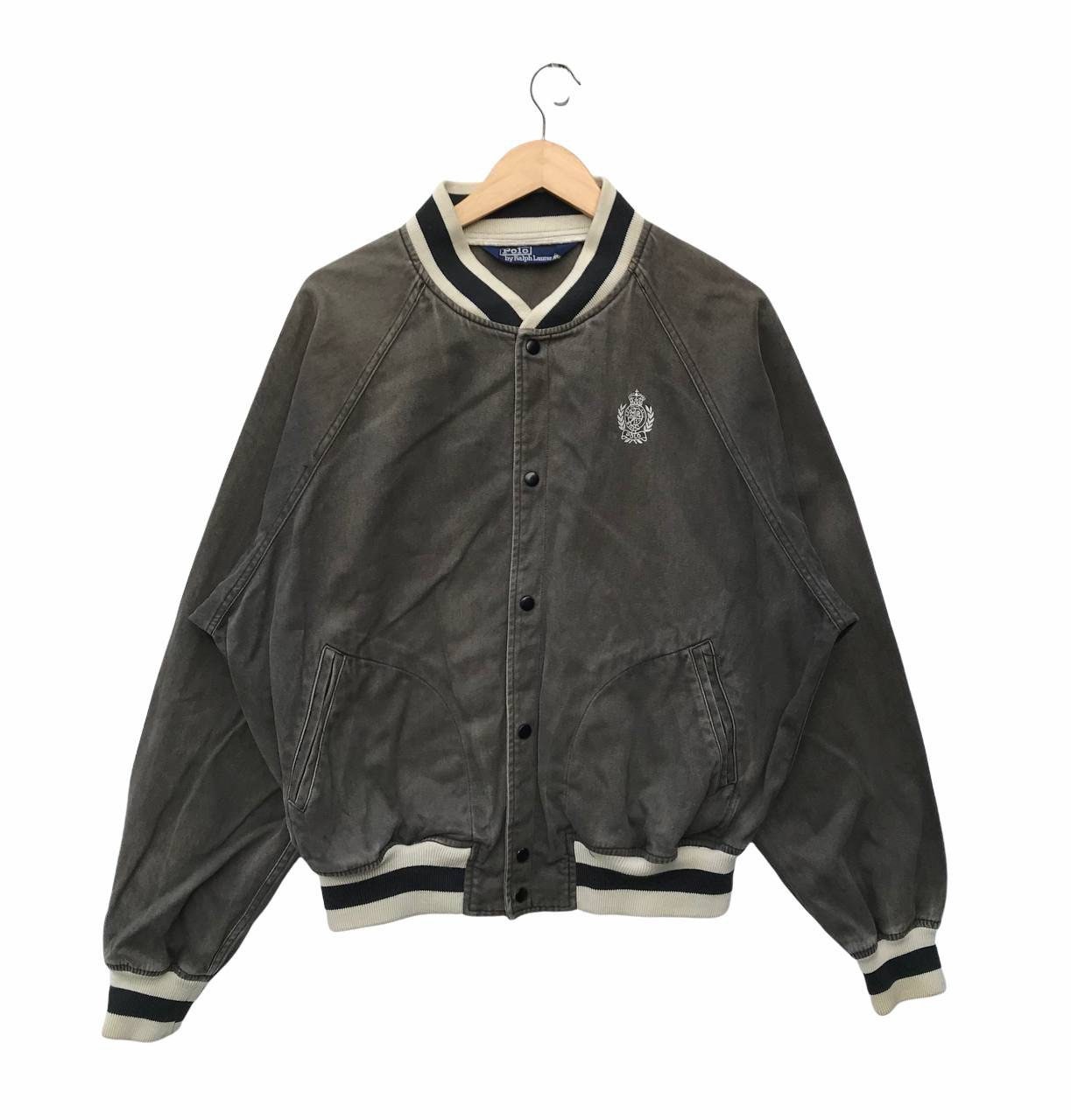Polo ralph lauren vintage varsity jacket sale
