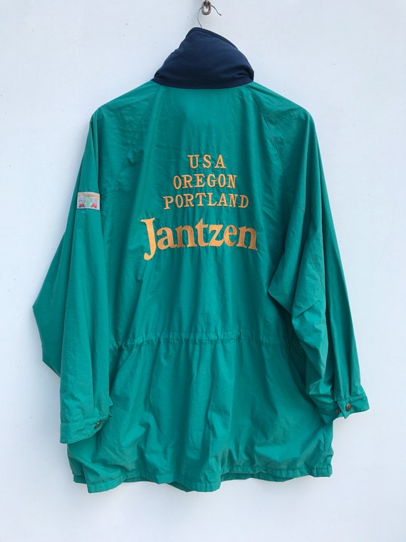 Vintage Jantzen Jacket Jantzen Windbreaker Jacket 90s Sweater