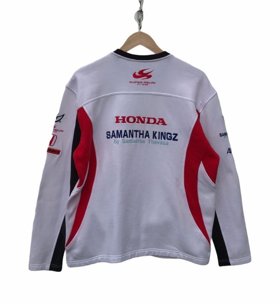 Giacca Honda Felpa Giacca Honda Racing Giacca Honda Japan Racing Circuit  Championship Racing Team Motorsports sz M scolorimento -  Italia