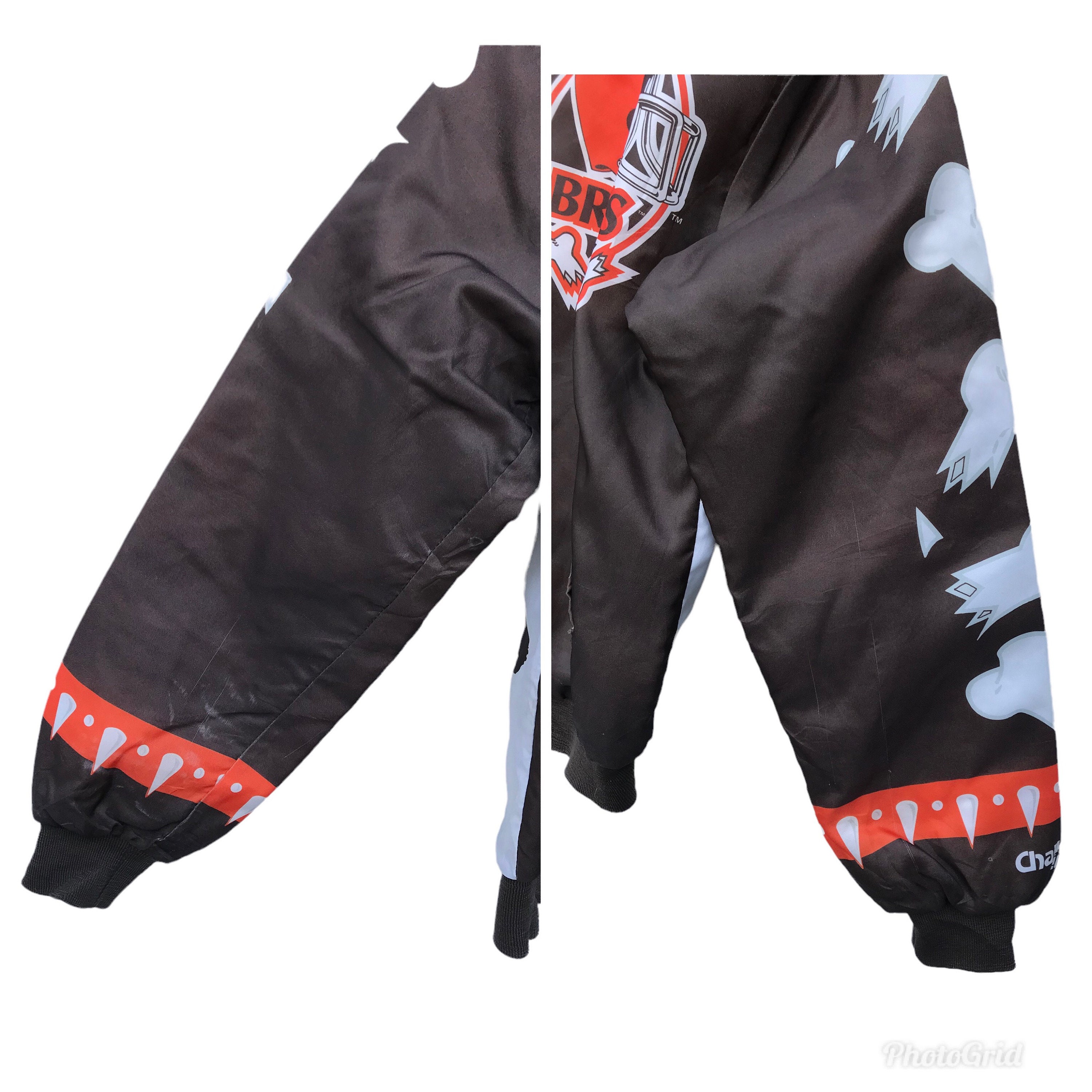 Vintage Cleveland Browns Chalk Line Dawgs Jacket Cleveland Nfl Football