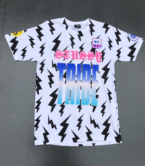 Stussy Shirt Vintage Stussy Overprinted Tee Skate