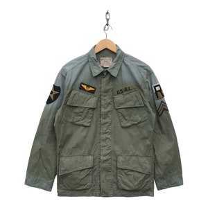 Polo Ralph Lauren Men's Troops Military Utility Jacket Green Size Medium