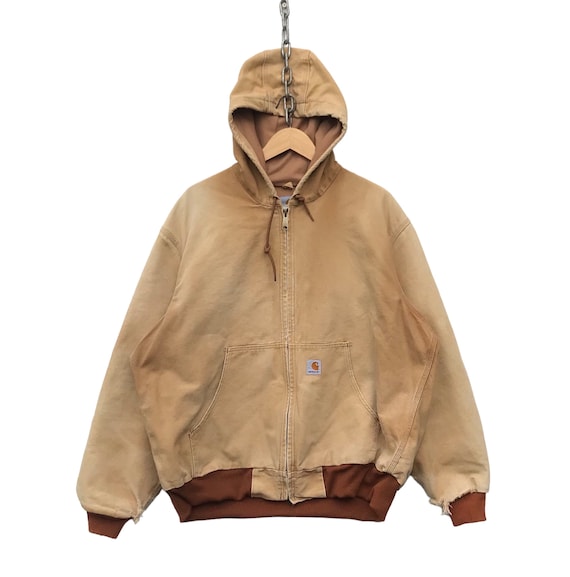 Carhartt beige hoodie best sale