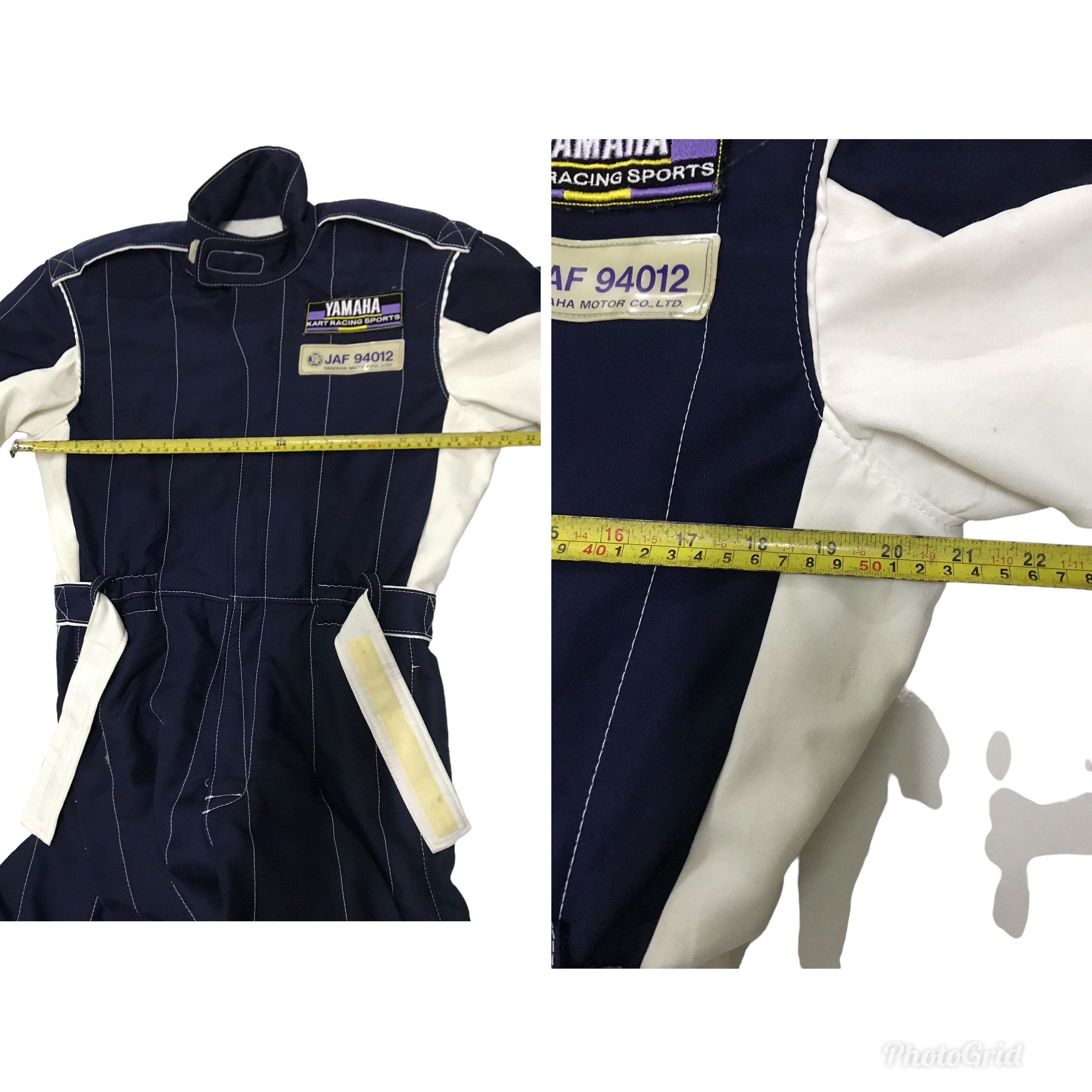 Vintage Yamaha Motorsport Coveralls Yamaha Kart Racing Sports Etsy