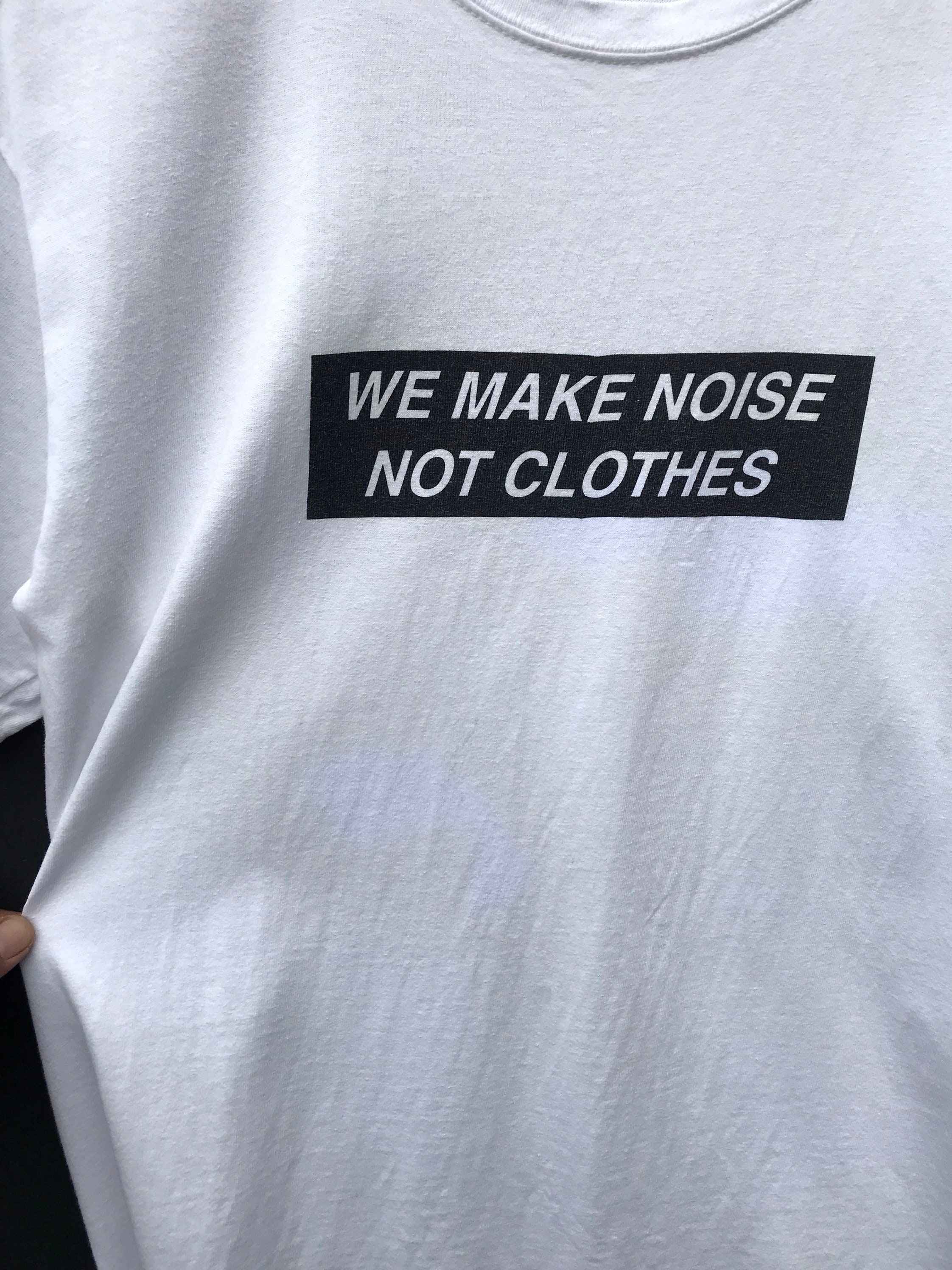 Undercover Shirt Vintage Undercover We Make Noise Not Clothes
