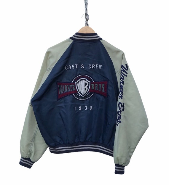 Vintage Warner Bros Varsity Jacket Warner Bros Production Film Varsity  Jacket for Cast and Crew TTS Large refer Measurements -  Canada