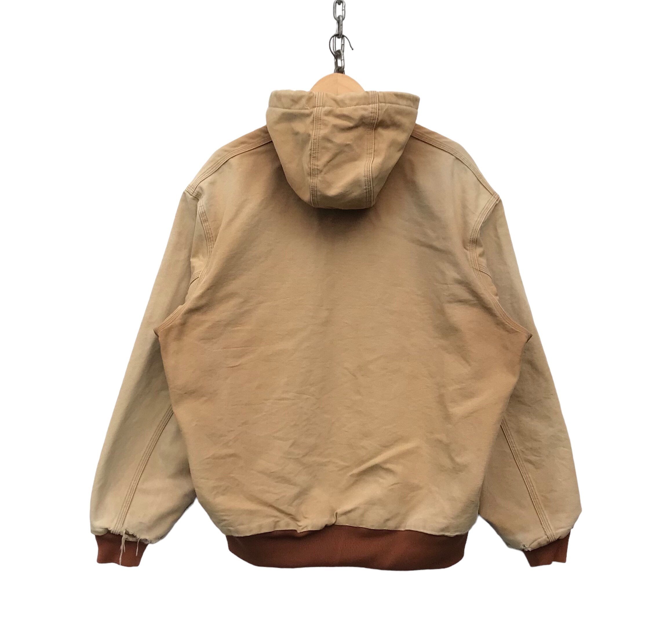 Very Worn Carhartt 90s Jacket Carhartt Usa Streetwear Hoodie