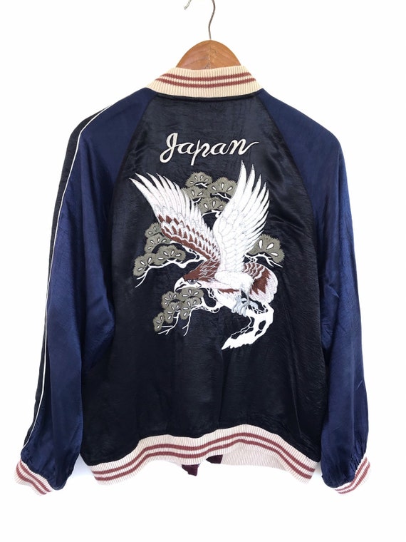 Sukajan Riversible Jacket Vintage Sukajan Rayon E