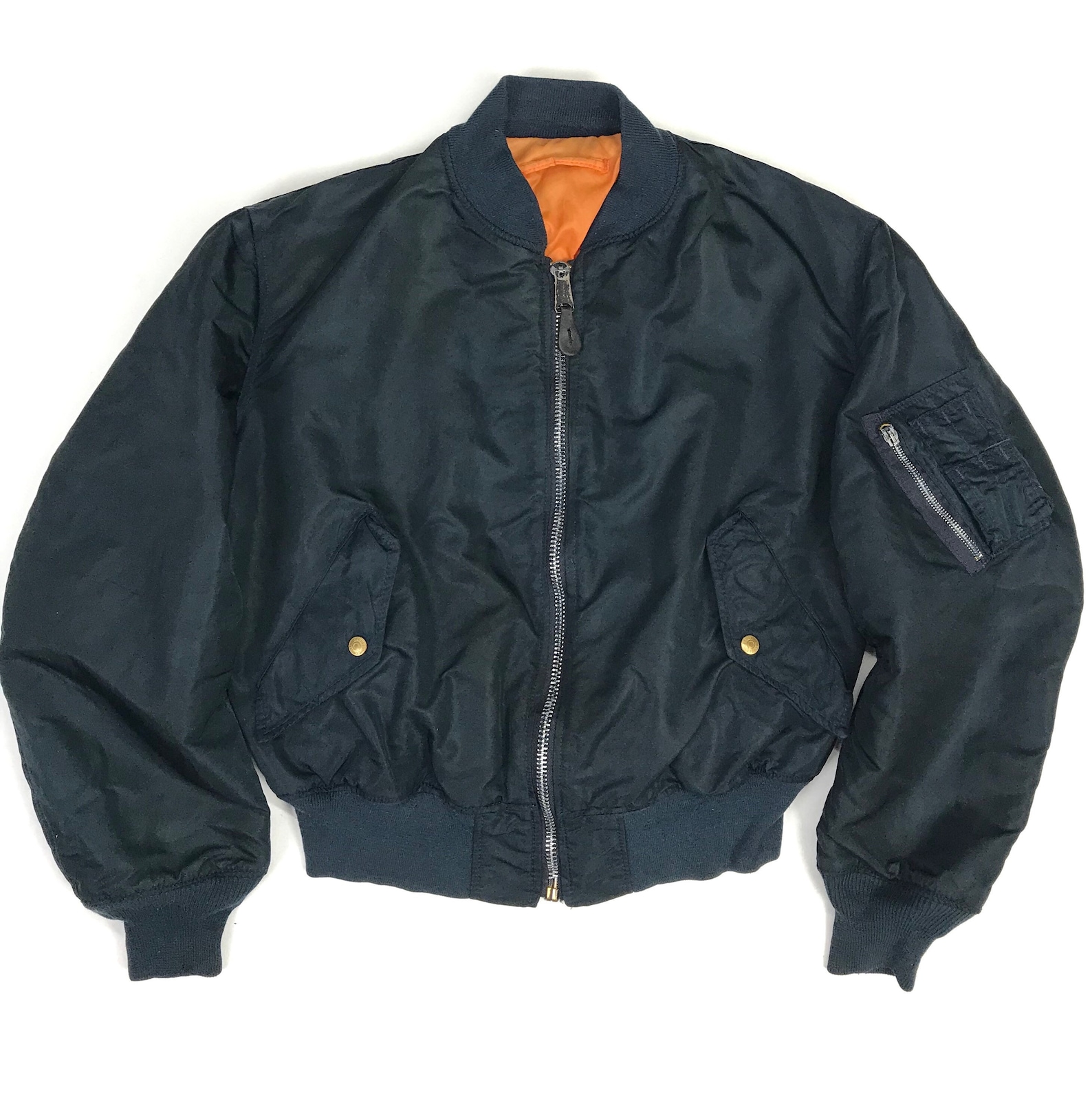 Vintage Schott Usa MA 1 Bombers Jacket Us Air Force US Army Etsy