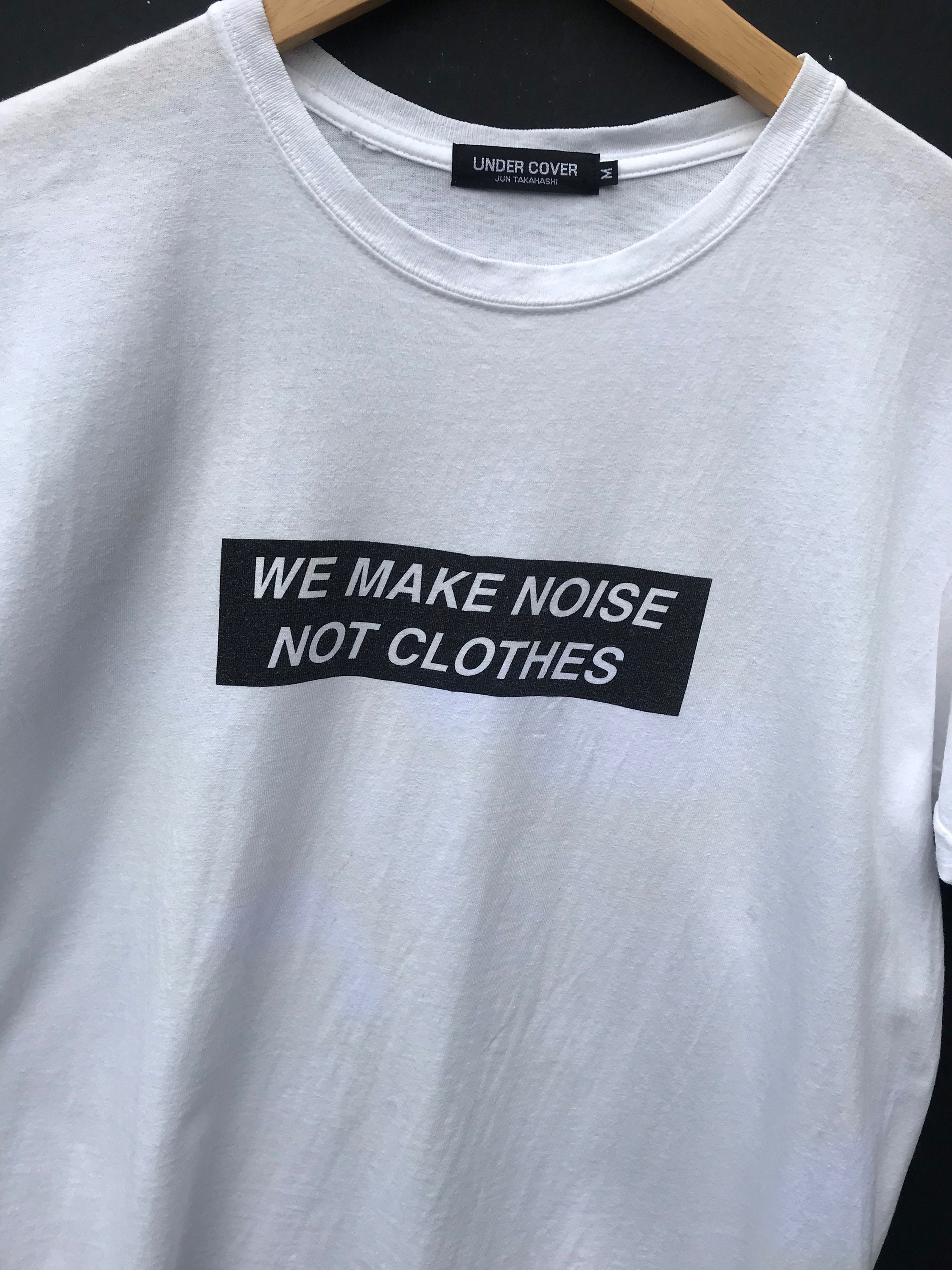 Undercover Shirt Vintage Undercover We Make Noise Not Clothes Jun