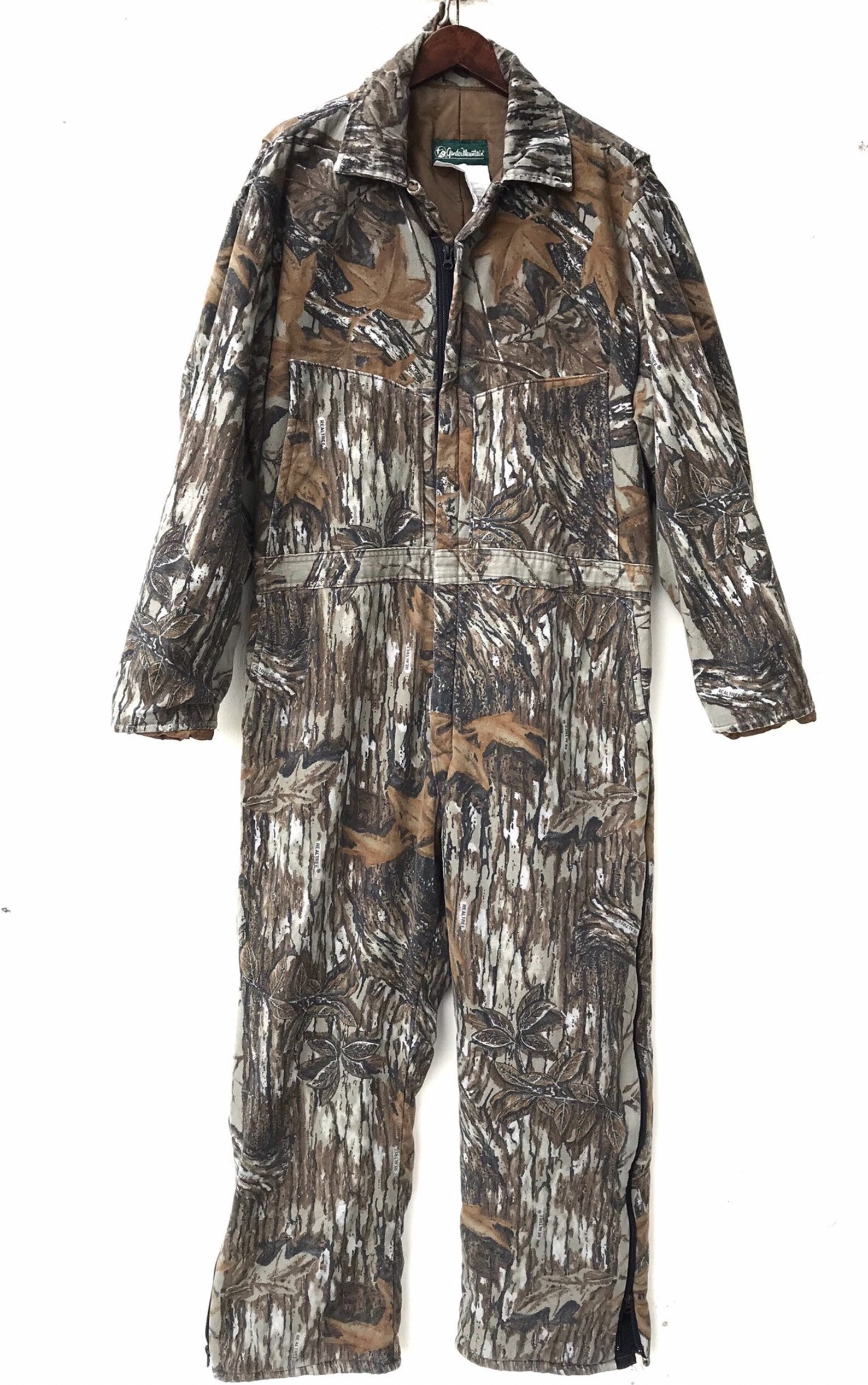 Vintage Real Tree Camo Coveralls Real Tree Camo Military Etsy