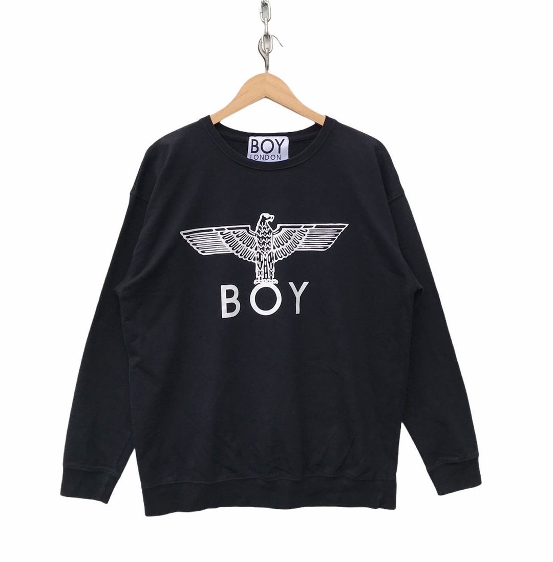 Vintage Boy London 90s Sweater Boy London Big Logo Sweatshirt Etsy
