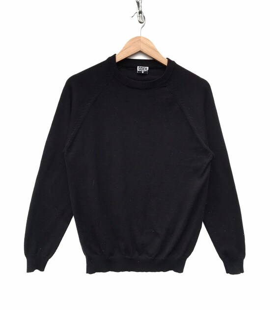 【希少】90s goodenough logo knit black GDEH Goodenough hiroshi fujiwara japanese - Gem