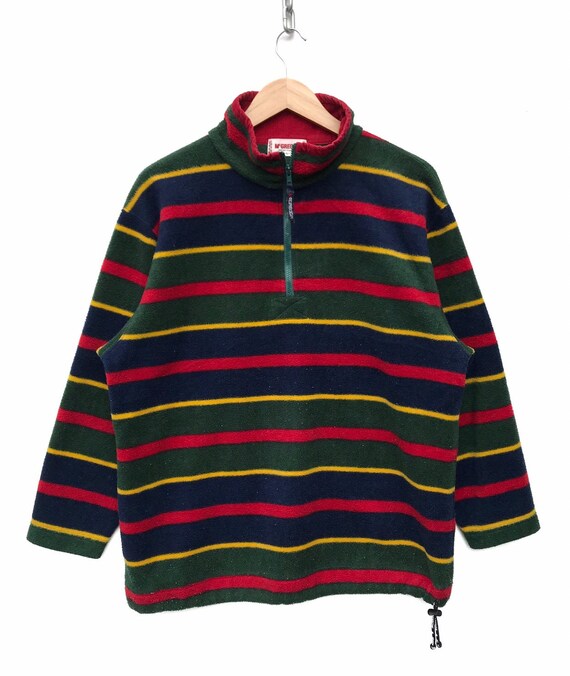 Vintage Mcgregor Pullover Jacket Mcgregor Multicolour Fleece