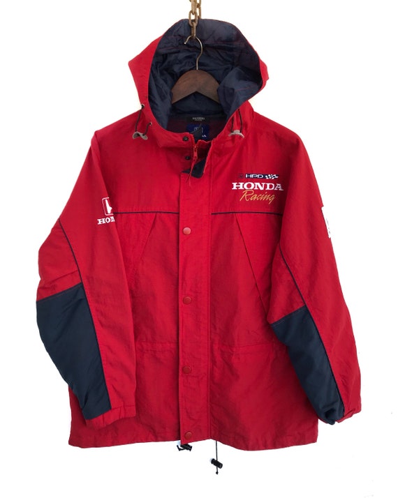 Honda Jacket Vintage Honda Racing Jacket Honda Rac