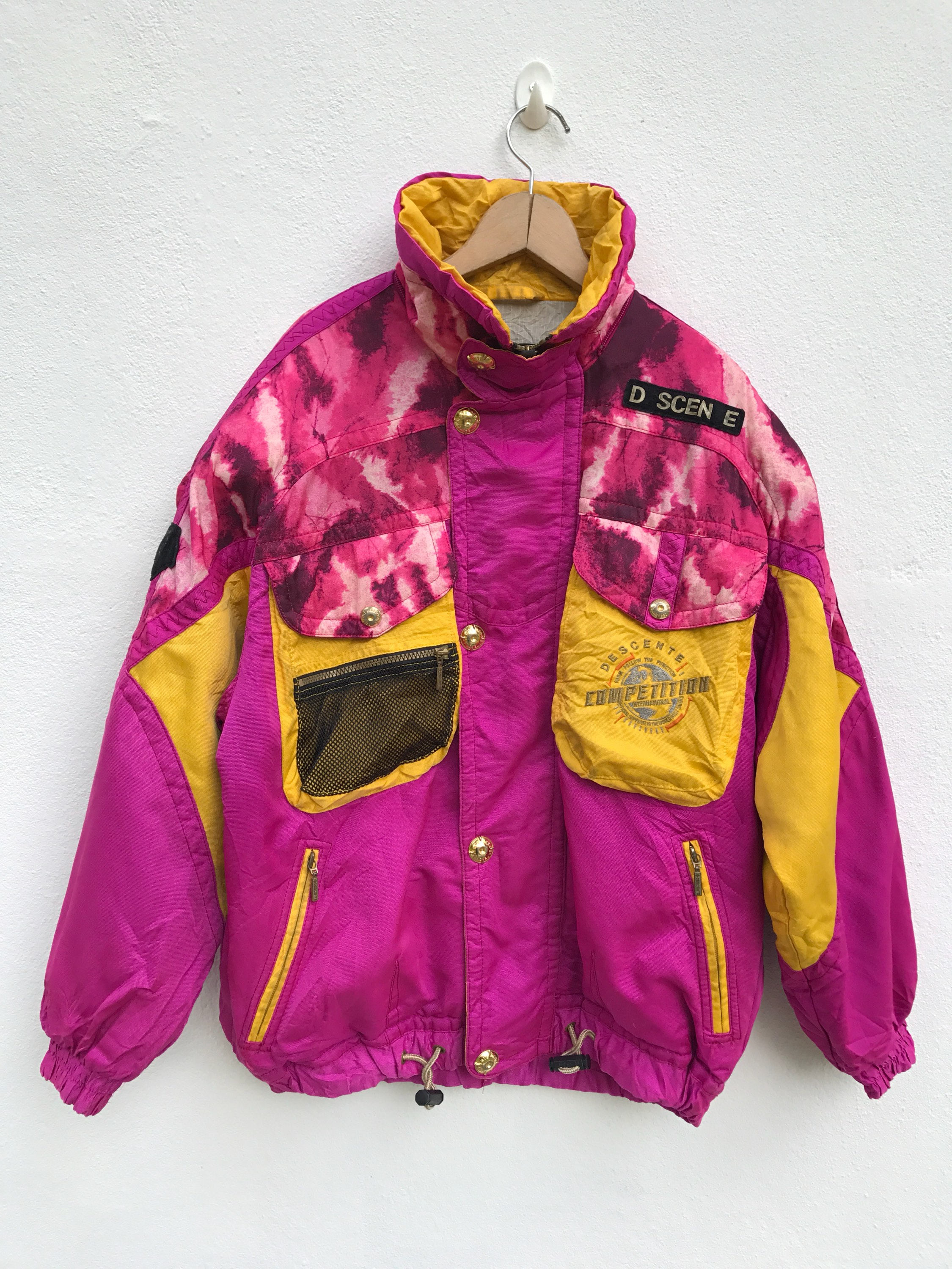 Vintage Descente Ski Jacket Descente Competition Colourfull Etsy