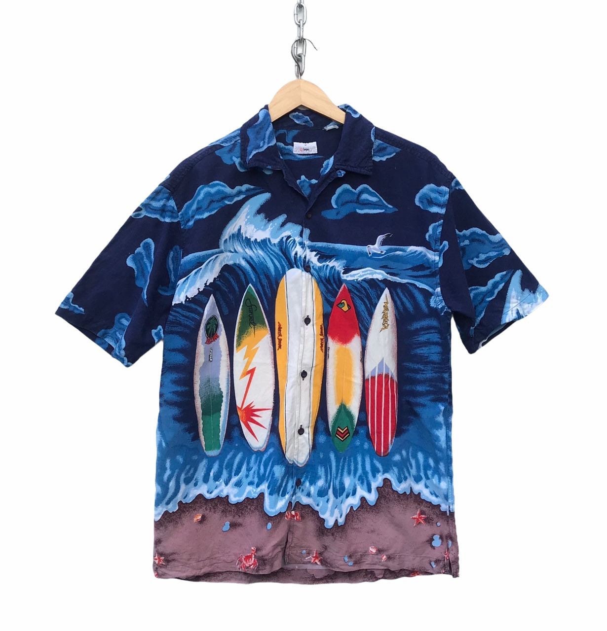 Skærpe overvåge øretelefon Vintage Target Hawaiian Shirt Men Large Hawaiian Surfboards - Etsy