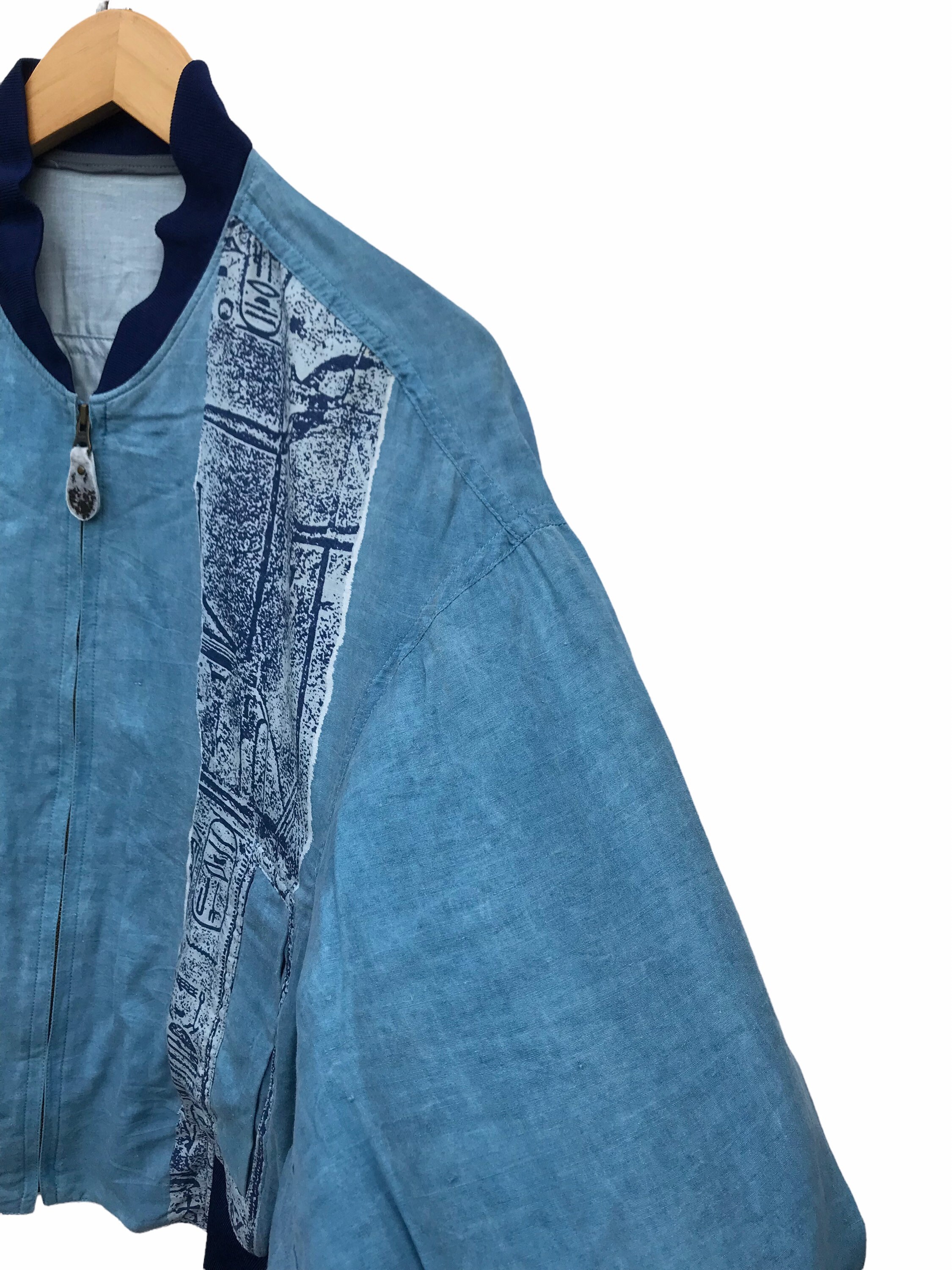 Louis Feraud Vintage Collarless Jacket, $199, farfetch.com