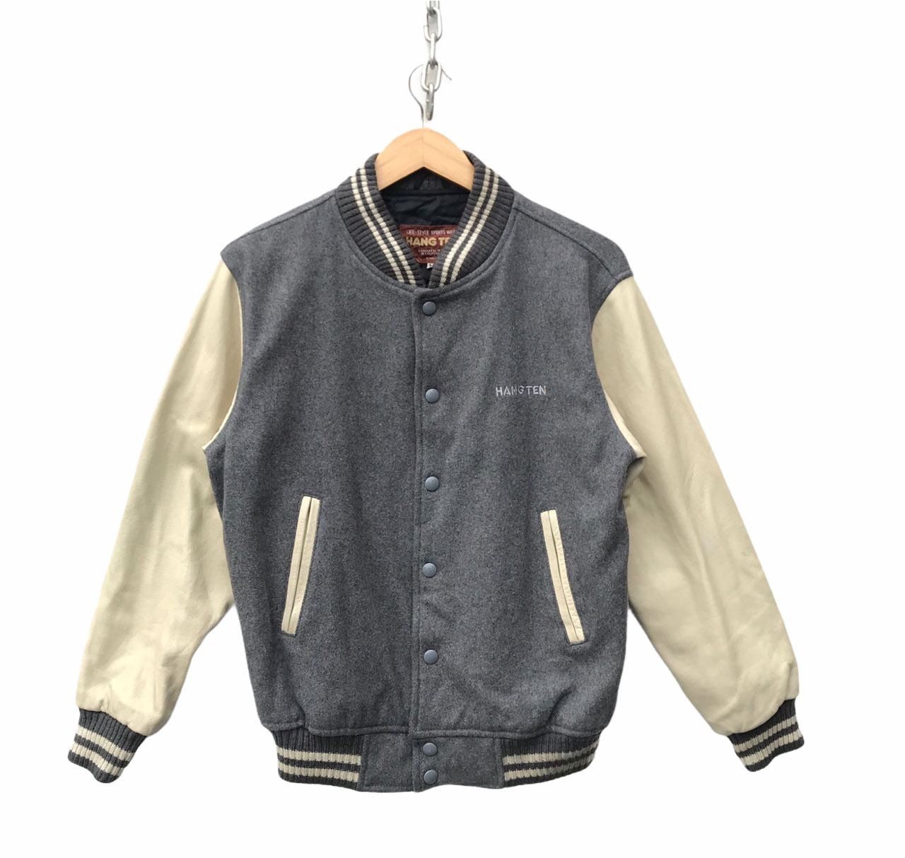 Vintage Hang Ten Varsity Jacket Streetwear Jacket Hang Ten Made in Japan  Jacket TTS Small Refer Measurements -  Canada