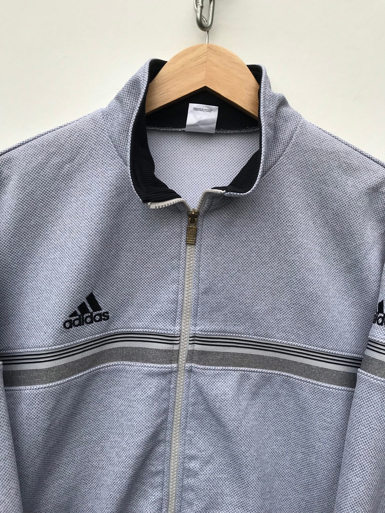 Adidas Suéter Vintage Adidas Trainer Chaqueta Hip Hop Swag Etsy