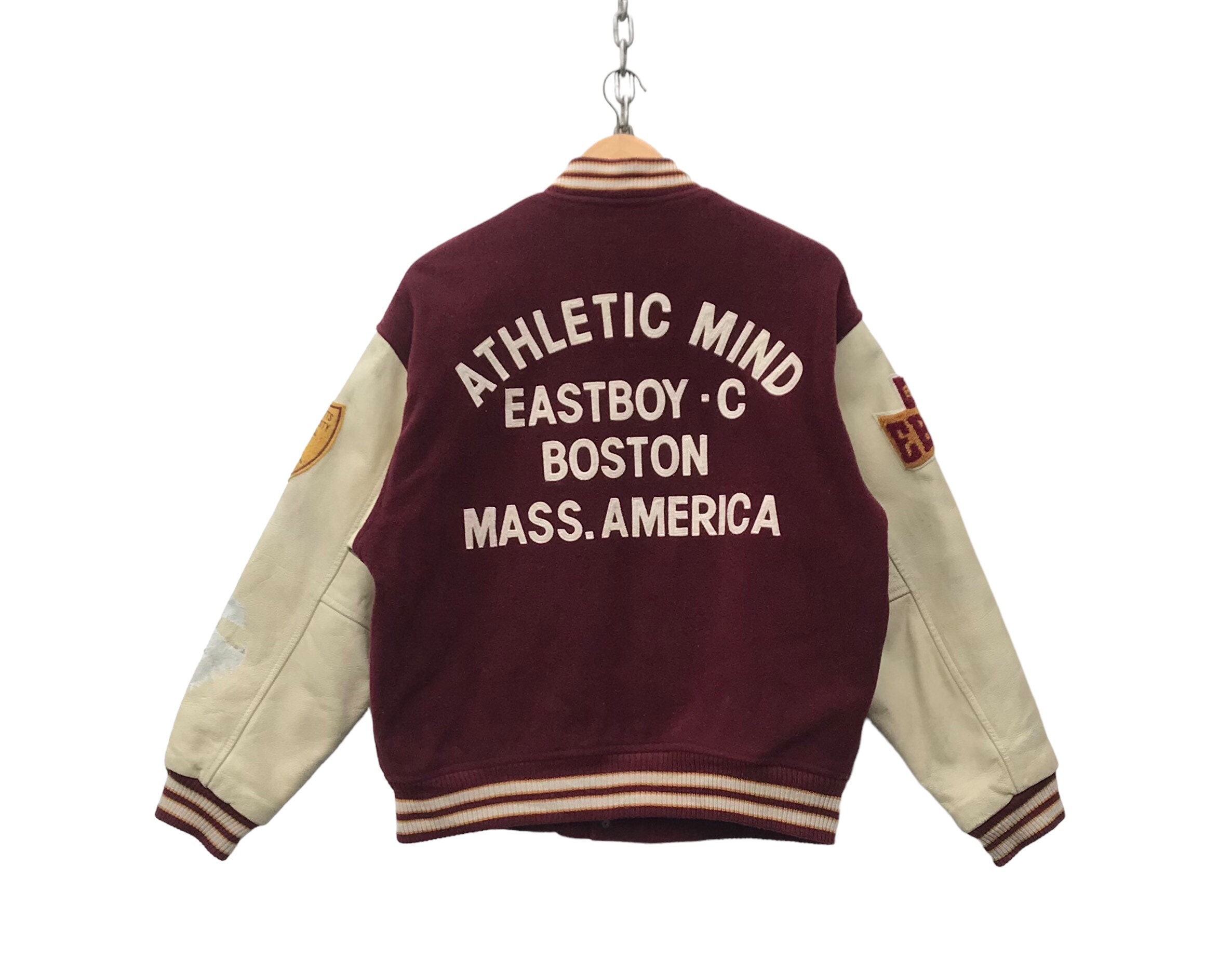 Vintage East Boy Varsity Jacket 90s East Boy Varsity Jacket Vintage East Boy Varsity Jacket 90s East Boy Varsity Jacket