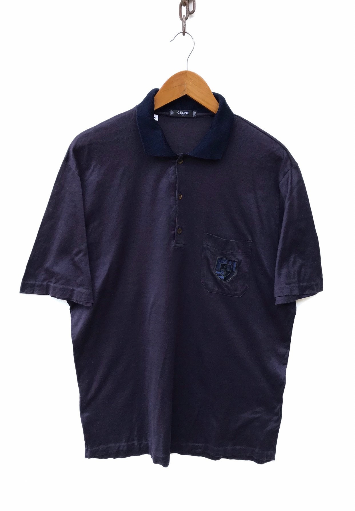 Vintage Celine Polo Shirt Vintage Celine Paris Made in Italy - Etsy