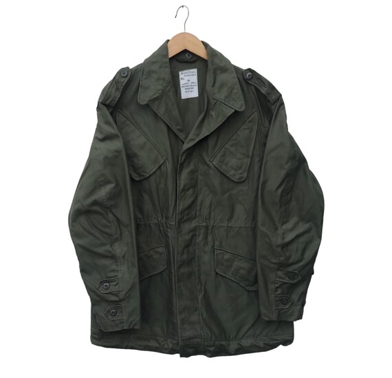 Rare Vintage 1988 Dutch Army Military Jacket Multipocket Rare Vintage 1988 Dutch Army Military Jacket Multipocket
