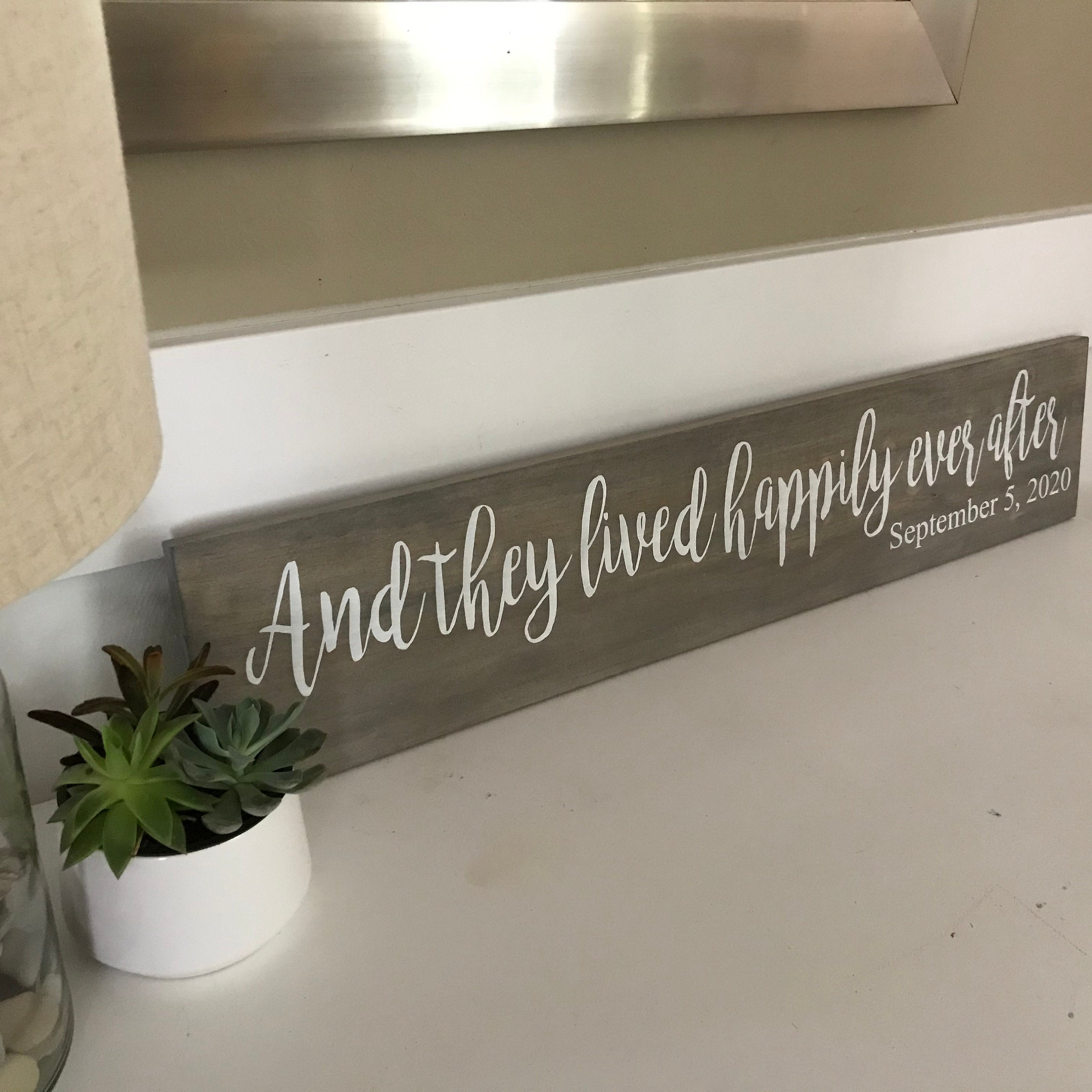 And They Lived Happily Ever After - Personalized Unisex T-Shirt Sold By