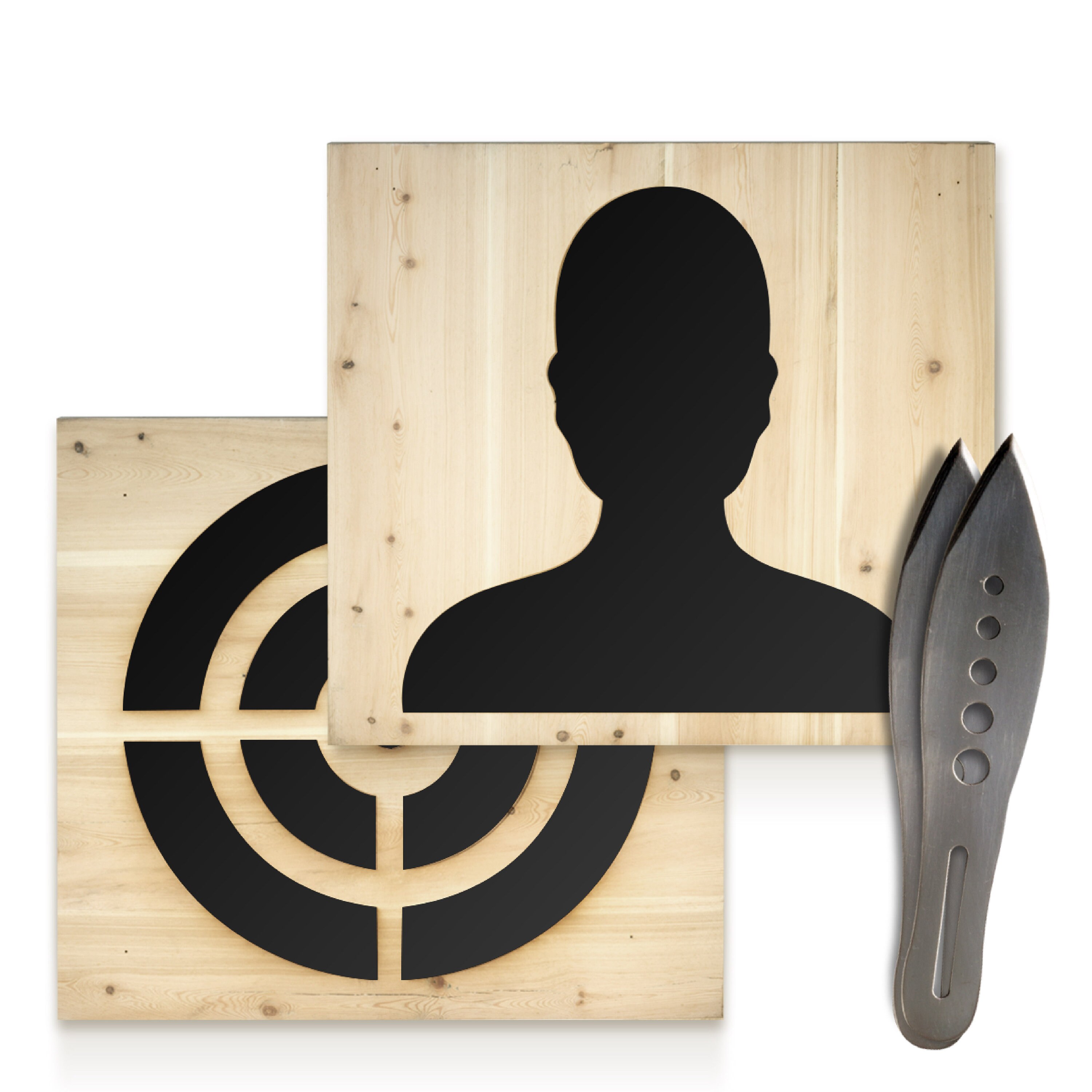 Axe Throwing Wooden Target Heavy Duty Spruce Wood Etsy