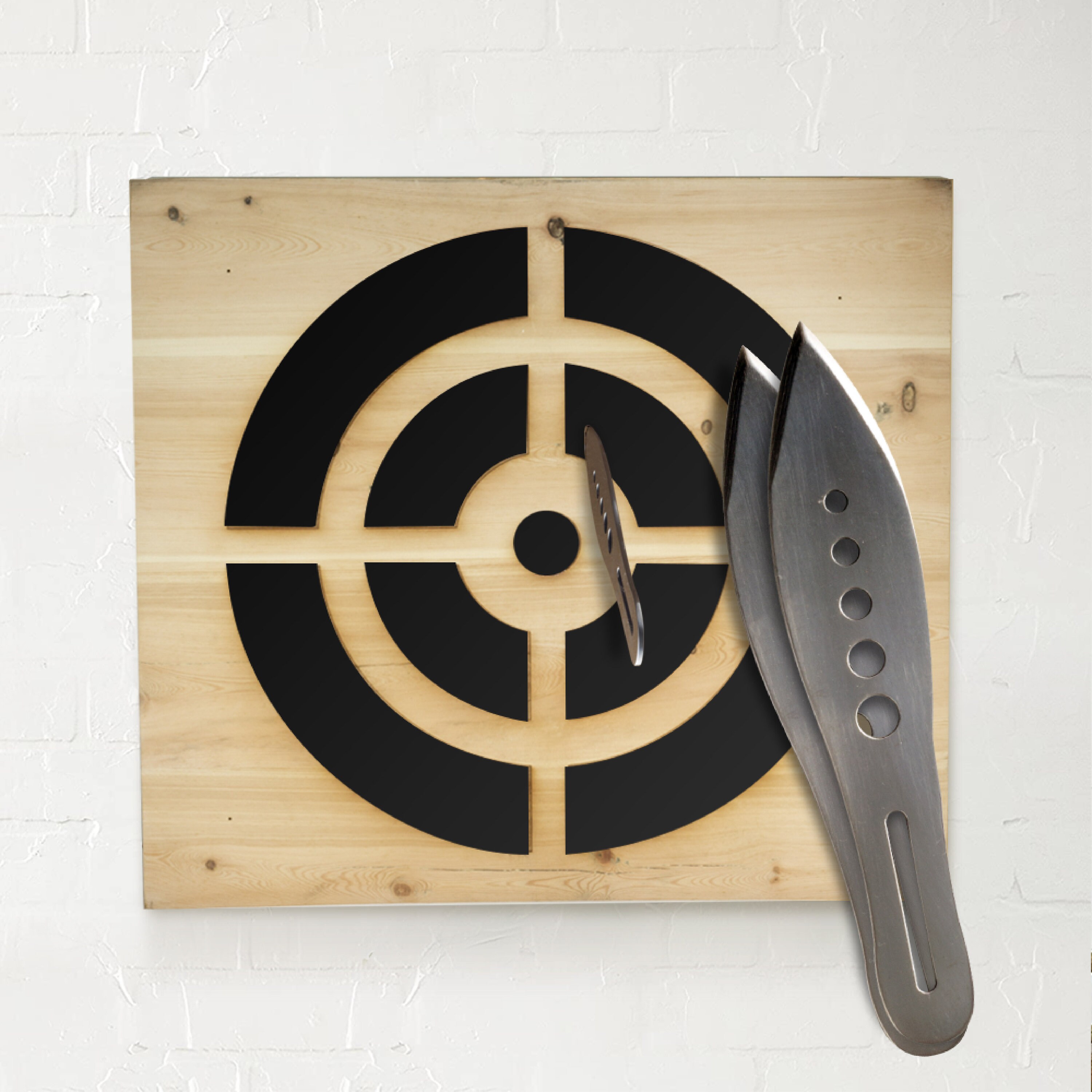 Axe Throwing Wooden Target Heavy Duty Spruce Wood Etsy