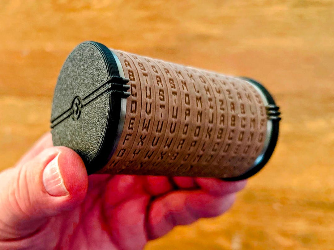 Cryptex- Password Protected Box! Gift Box, Jewelry Box, Hidden Storage ...