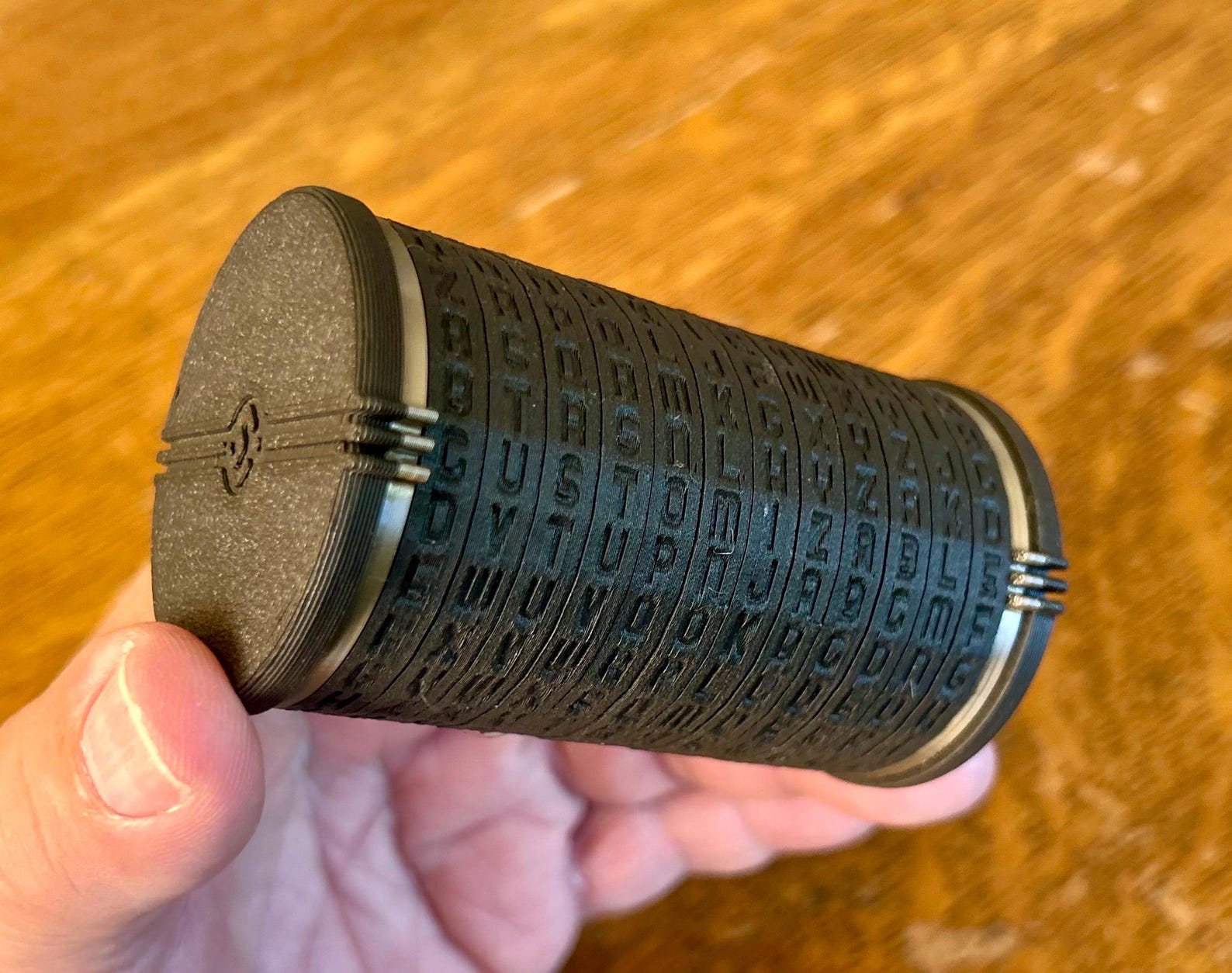 Cryptex- Password Protected Box! Gift Box, Jewelry Box, Hidden Storage ...