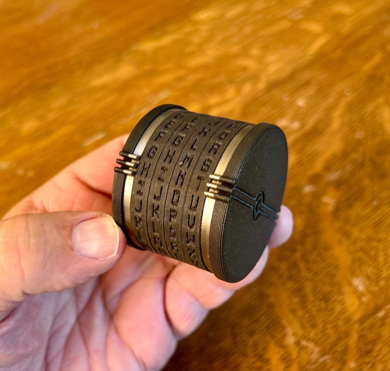 Cryptex- Password Protected Box! Gift Box, Jewelry Box, Hidden Storage ...