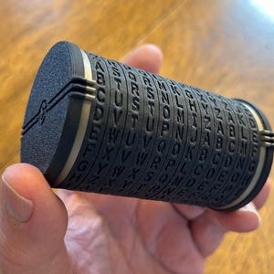 Cryptex- Password Protected Box! Gift box, jewelry box, hidden storage