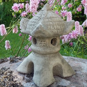 Reconstituted Stone Mini Oriental Japanese Lantern