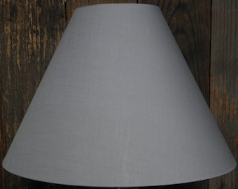 14"  Soft Blue Lampshade