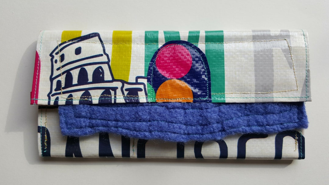 Wallet Recycled Wallet Recycled Shopping Bag Wallet Gift for Her