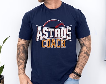 Individuelles Coach Shirt - Personalisiertes Baseball Trainer T-Shirt - Spieltag T-Shirt - Team Spirit Geschenk