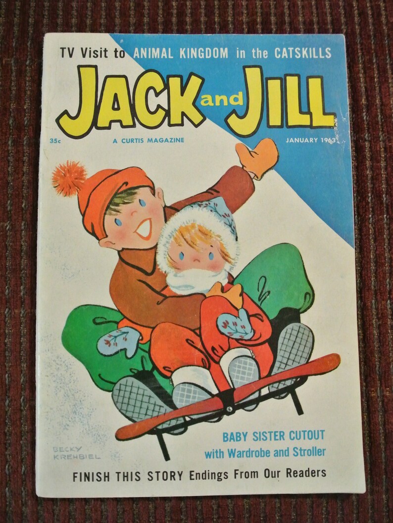 Vintage Jack and Jill Magazine November 1961 Collectible Vol Etsy