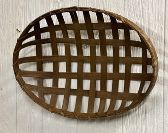 oval tobacco basket Central Exclusive Round Black Metal They can be used for bedroom storage Baskets - Tobacco