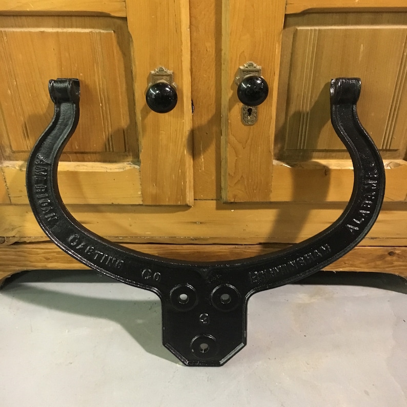 No3 Cast Iron Bell Yoke American Casting Co Birmingham AL Etsy